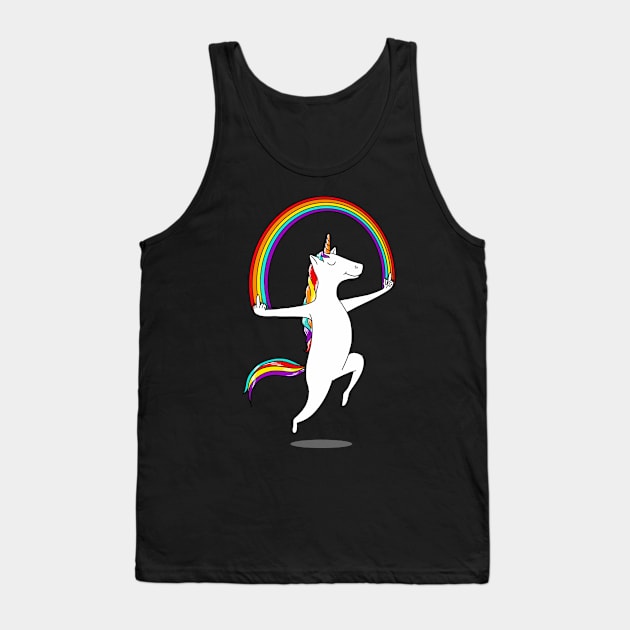 Unicorn Magic Tank Top by coffeeman